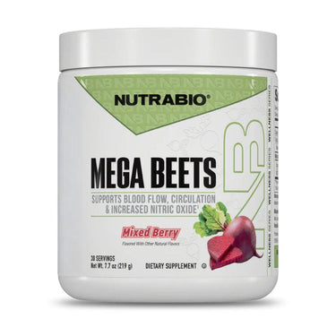 NutraBio Nutrabio Mega Beets Mixed Berry 30 Servings
