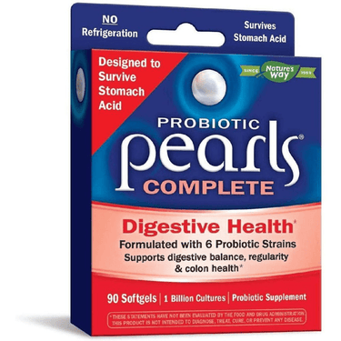 Enzymatic Therapy Nature's Way Probiotic Pearls Complete 90 Capsules
