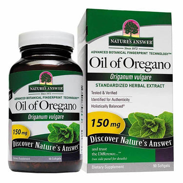 Nature's Answer Oil of Oregano 150mg 90 Softgels