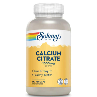 Solaray Calcium Citrate 1000mg 240 caps