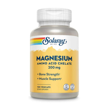 Solaray Magnesium AAC 200mg 100 Caps