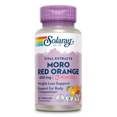 Solaray Moro Red Orange Extract Morosil 30 Capsules
