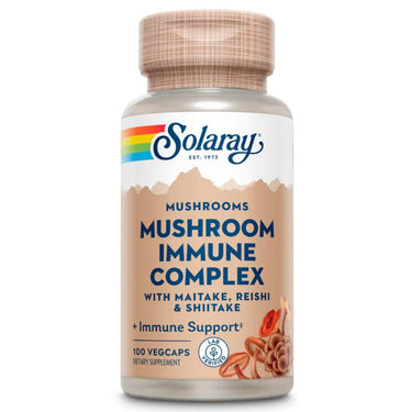 Solaray Fermented Mushroom Immune Complex 100 Capsules