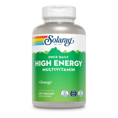 Solaray Once Daily High Energy Multivitamin 120 Capsules