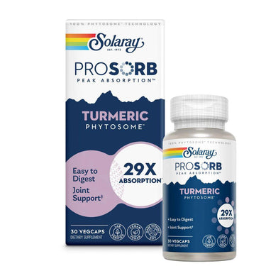 Solaray Prosorb Turmeric Phytosome 30 Capsules