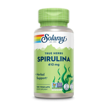 Solaray Spirulina 410mg 100 Capsules