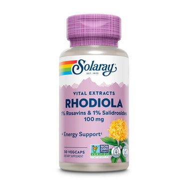 Solaray Rhodiola Extract 100mg 30 Capsules