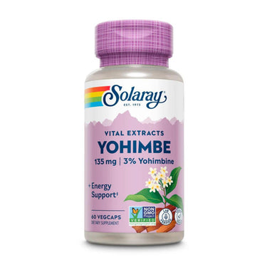 Solaray Yohimbe Extract 135mg 60 Caps