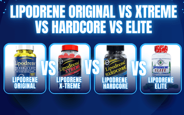 Lipodrene Original vs Xtreme vs Hardcore vs Elite