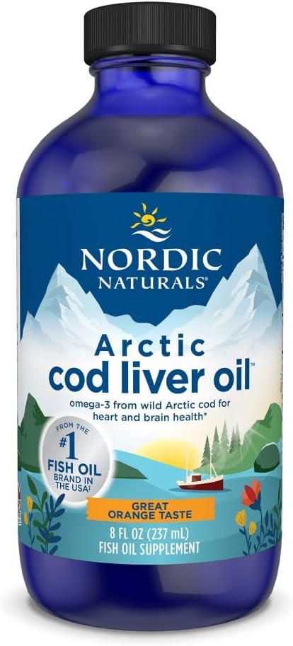 Nordic Naturals Arctic Cod Liver Oil 8 Fl Oz