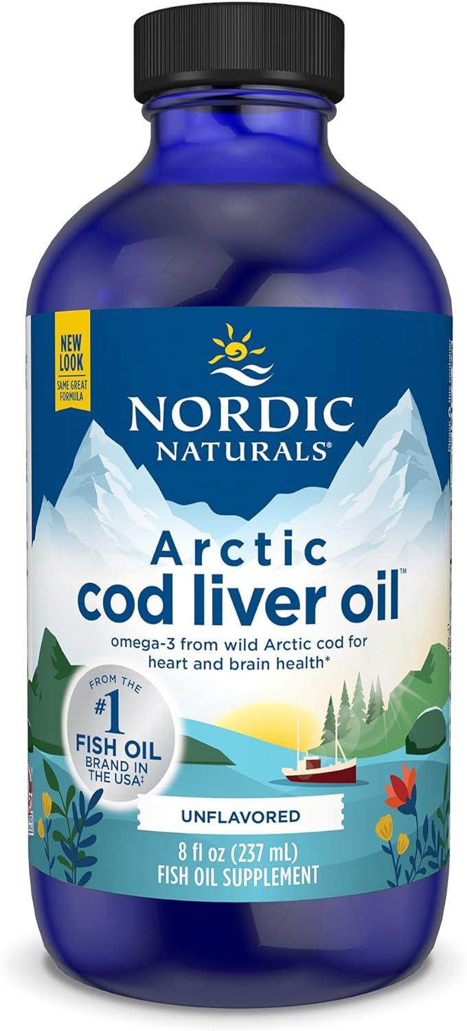 Nordic Naturals Arctic Cod Liver Oil 8 Fl Oz