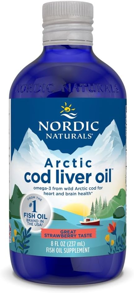 Nordic Naturals Arctic Cod Liver Oil 8 Fl Oz