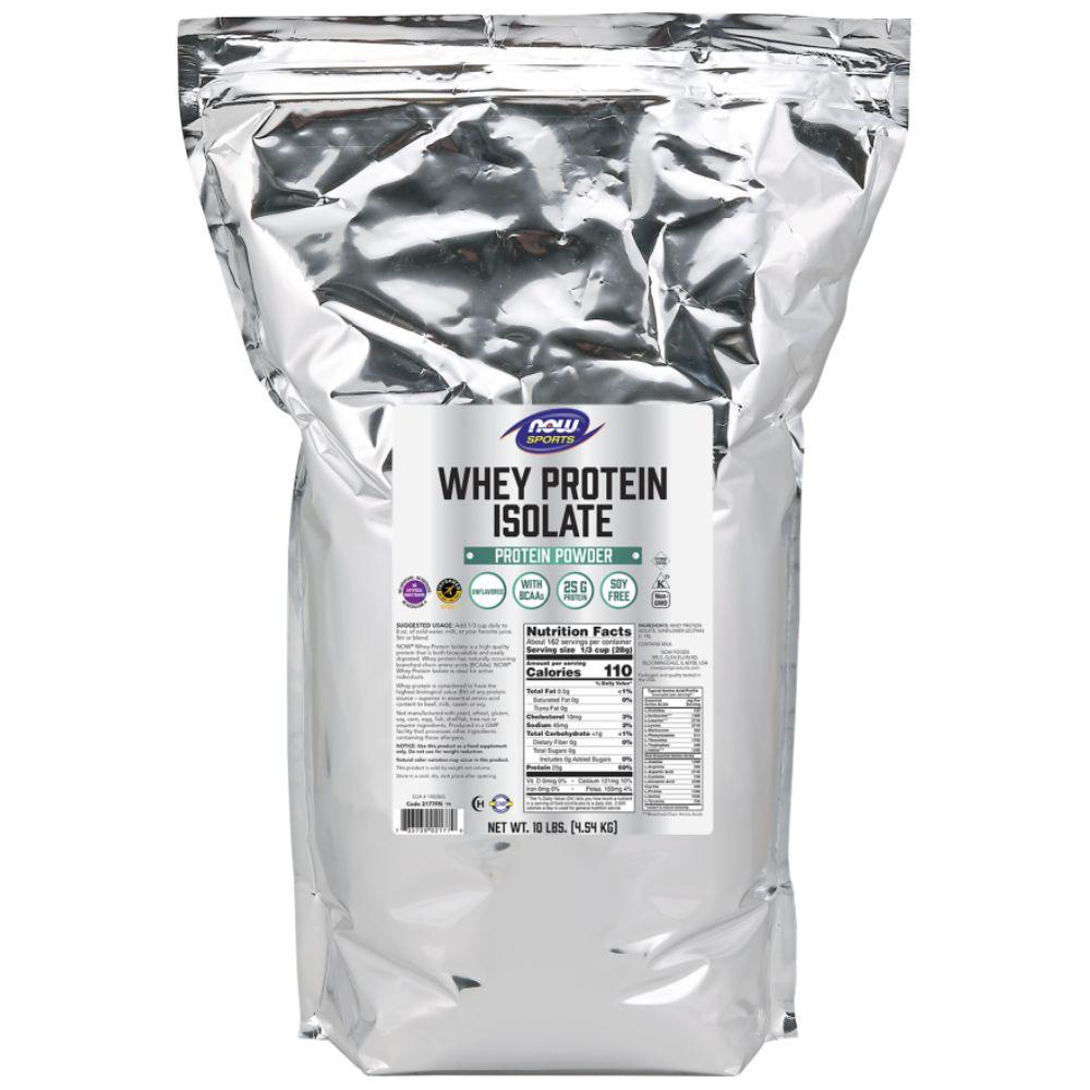 Now Foods Whey Protein Isolate 10 Lbs