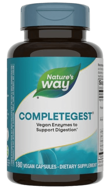  Nature's Way CompleteGest Mega-Zyme Mealtime 180 Caps 