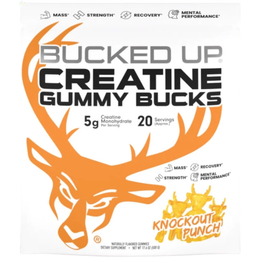 Bucked Up Creatine Gummies 24 Servings