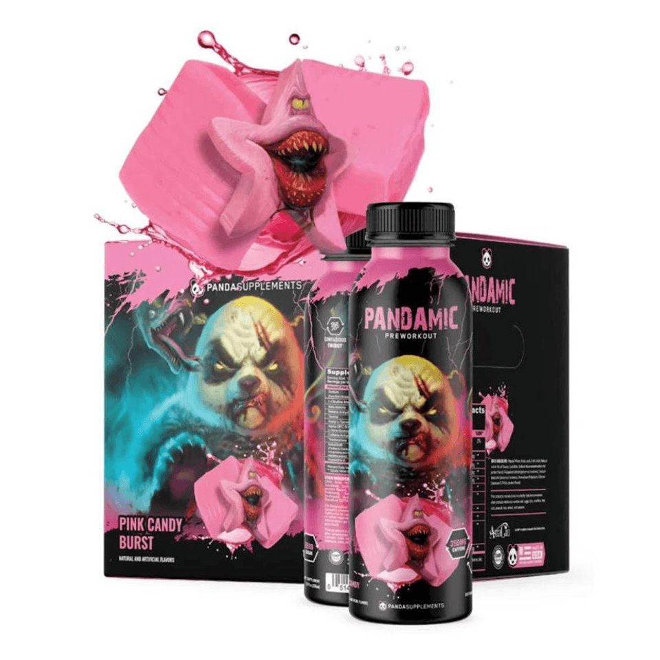 Panda Supps Pandamic Pre Workout RTD 12 Case