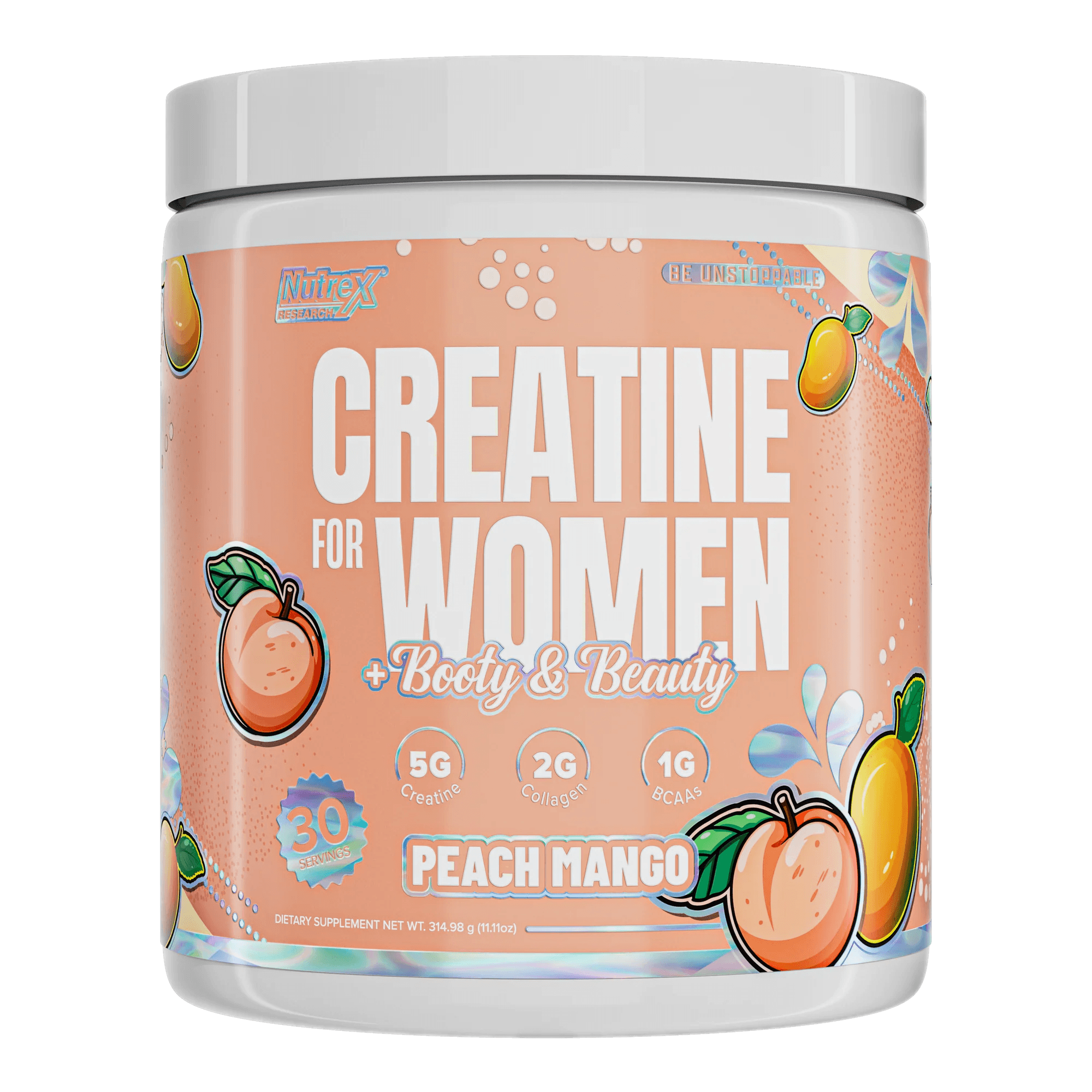 Nutrex Creatine For Women + Booty & Beauty 30 Servings