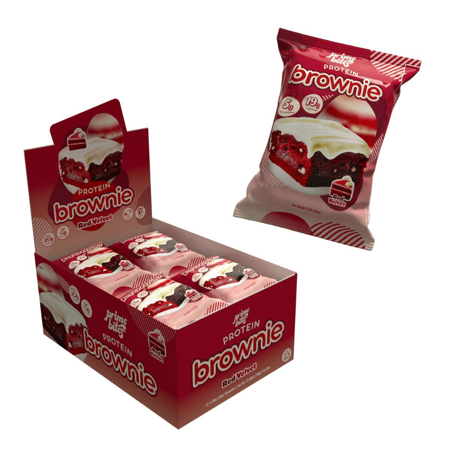Alpha Prime Prime Bites Protein Brownies 12 Box