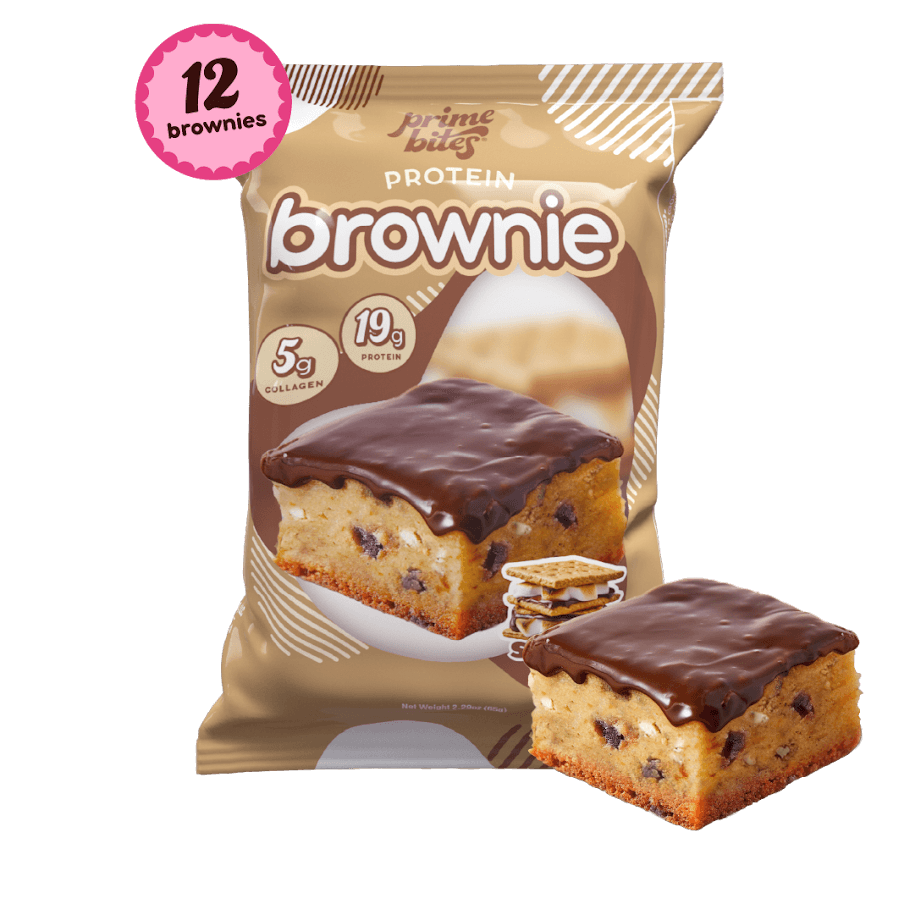 Alpha Prime Prime Bites Protein Brownies 12 Box