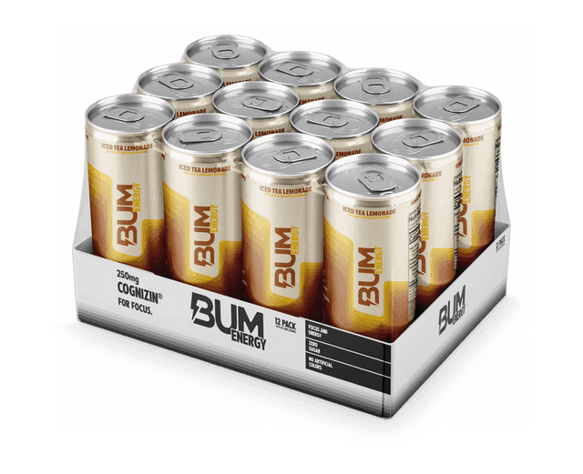 CBUM BUM Energy Drink RTD 12 Case