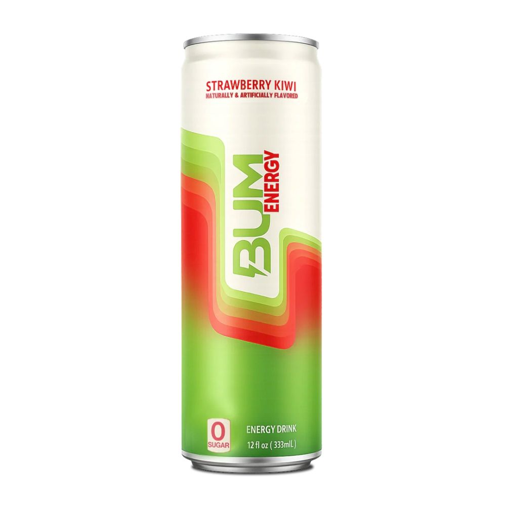 CBUM BUM Energy Drink Strawberry Kiwi Single Can