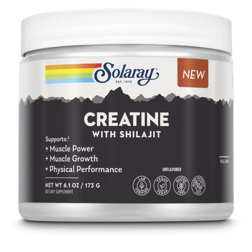 Solaray Creatine with Shilajit 30 Servings