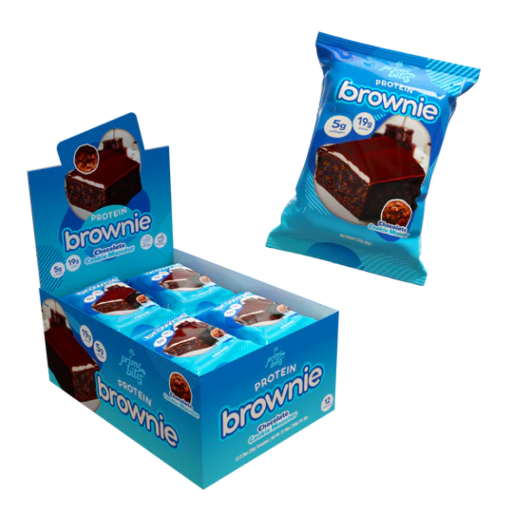 Alpha Prime Prime Bites Protein Brownies 12 Box