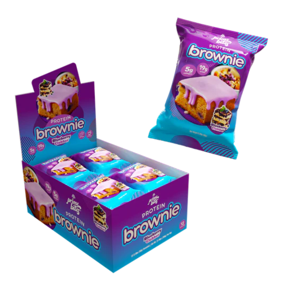 Alpha Prime Prime Bites Protein Brownies 12 Box