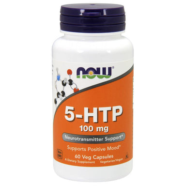  Now Foods 5-HTP 100mg 60 Vege Caps 