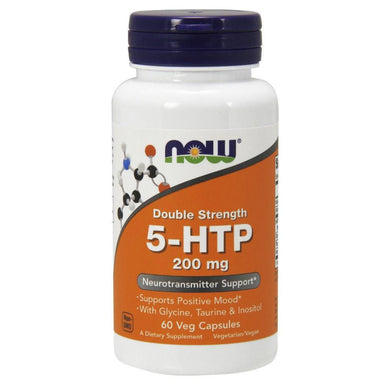  Now Foods 5-HTP 200mg 60 Vegi-Caps 