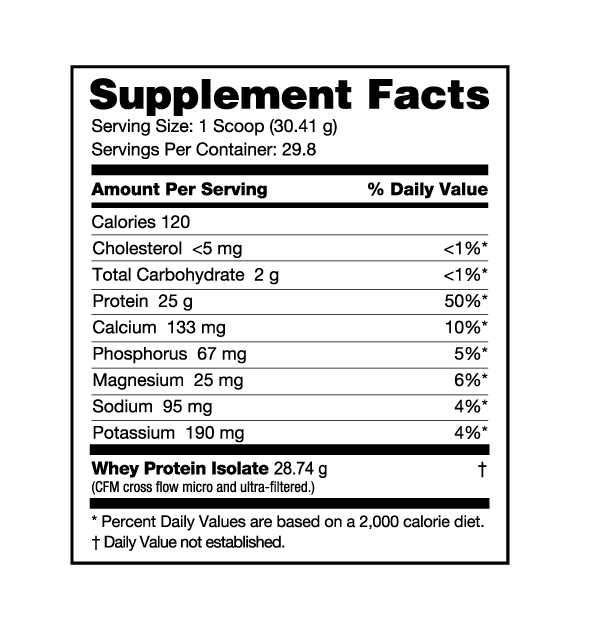  NutraBio 100% Whey Protein Isolate 75 Servings 