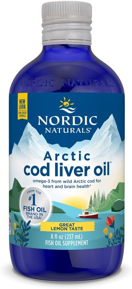 Nordic Naturals Arctic Cod Liver Oil 8 Fl Oz