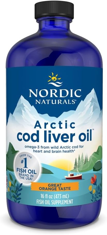 Nordic Naturals Arctic Cod Liver Oil 16 Fl Oz