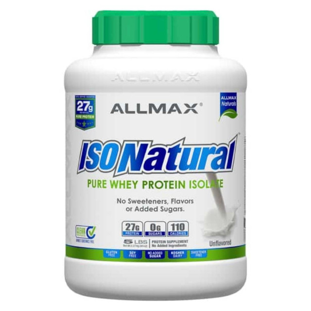 Allmax Nutrition IsoNatural Whey Protein 5 Lbs