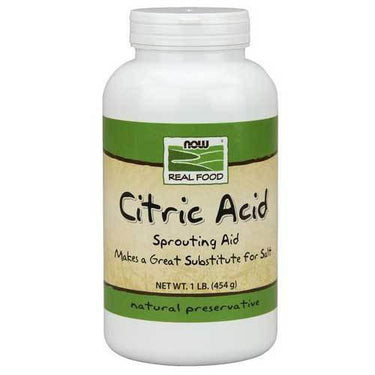  Now Foods Citric Acid 1 Lb 