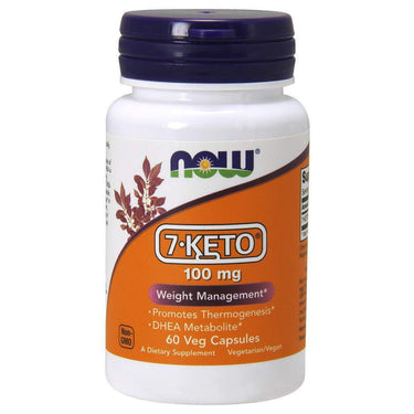  Now Foods 7-Keto DHEA 100mg 60 Vege Caps 