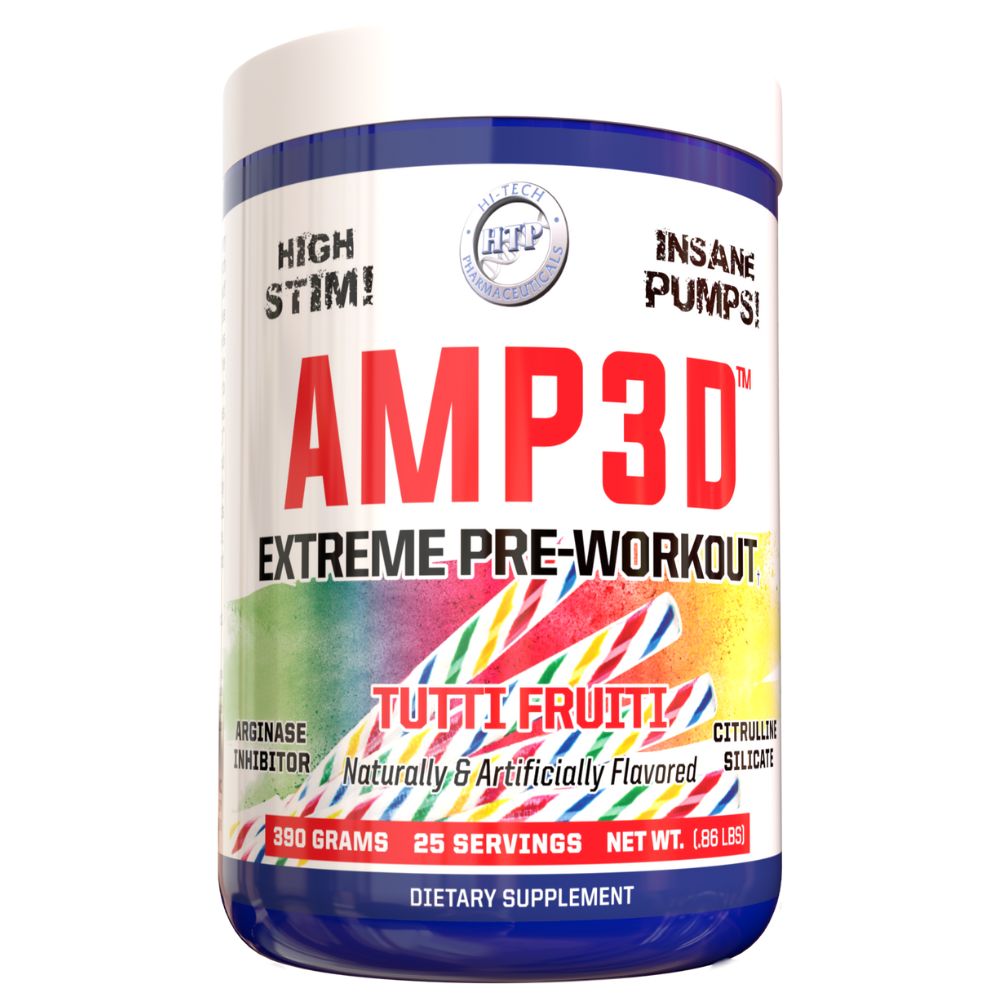 Hi-Tech Pharmaceuticals AMP3D Pre Workout 25 Servings
