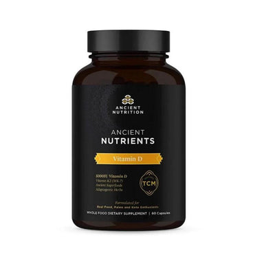  Ancient Nutrition Nutrients Vitamin D 60 Capsules 