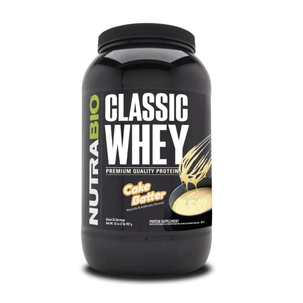 NutraBio Classic Whey Protein 2lb