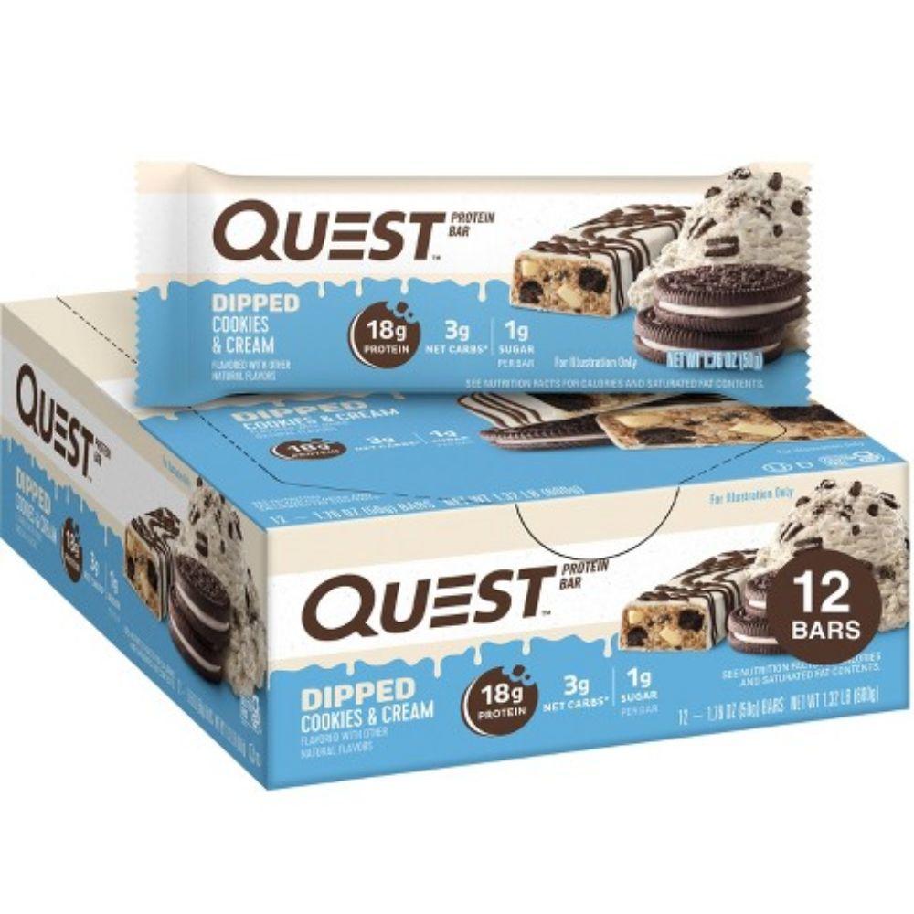 Quest Bar Dipped 12 Box