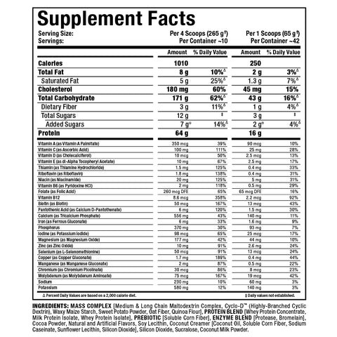 Allmax Nutrition Allmax QuickMass 3.5lbs 