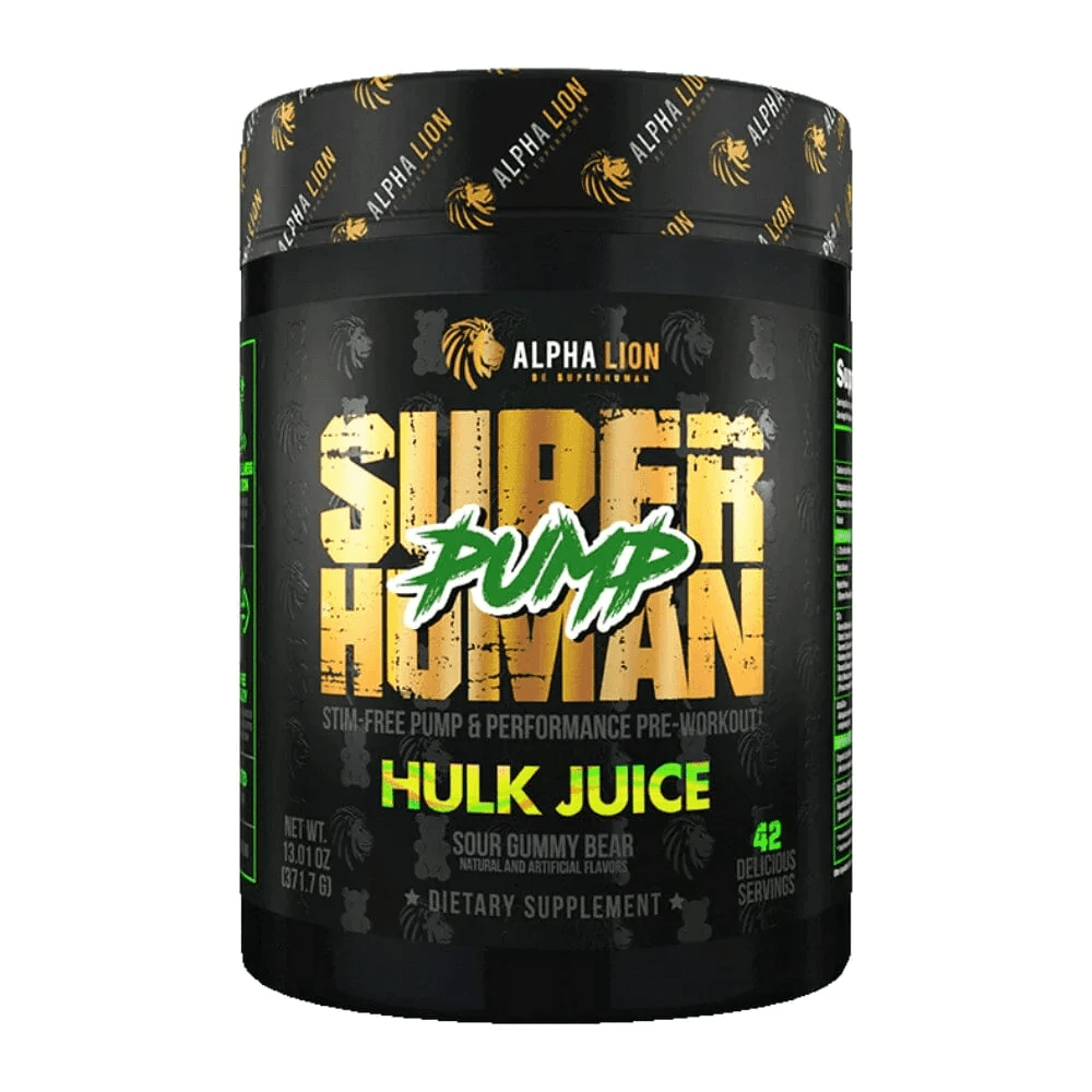  Alpha Lion SuperHuman Pump 42 Servings 