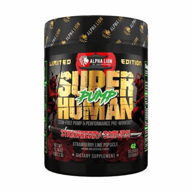  Alpha Lion SuperHuman Pump 42 Servings 