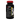 Black supplement bottle with colorful label on a white background