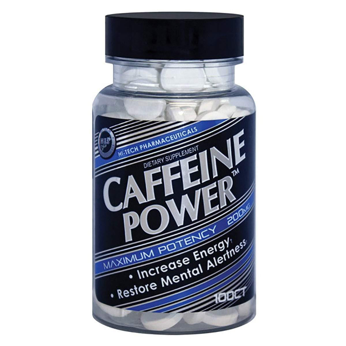  Hi-Tech Pharmaceuticals Caffeine Power 100 Tablets 