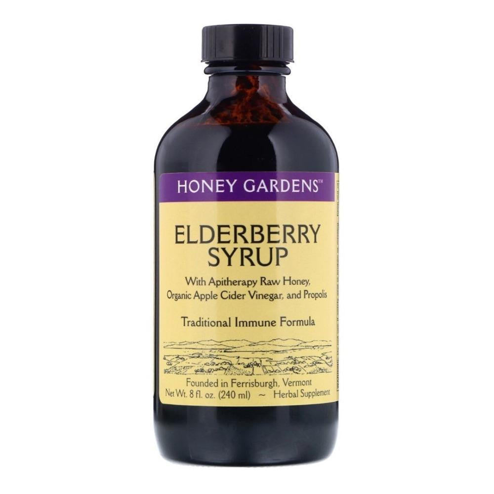  Honey Gardens Elderberry Syrup 8oz 