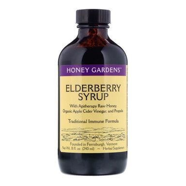  Honey Gardens Elderberry Syrup 8oz 