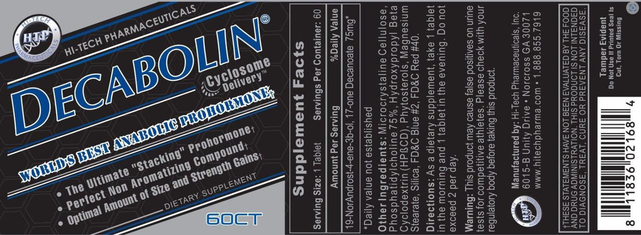  Hi-Tech Pharmaceuticals Decabolin 60CT 