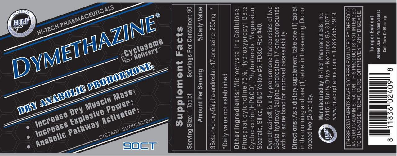  Hi-Tech Pharmaceuticals Dymethazine 90 Tablets 