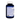 A dark blue plastic bottle of MuscleVite with a white cap, shown from the back against a plain white background. The label features a white text block with product details and a barcode at the bottom.
